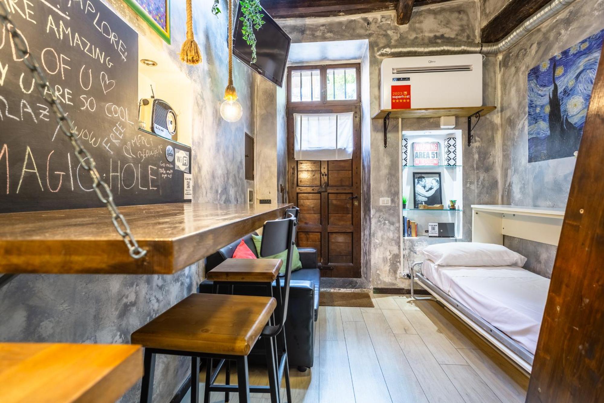 Apartament The Magic Hole Rzym Zewnętrze zdjęcie